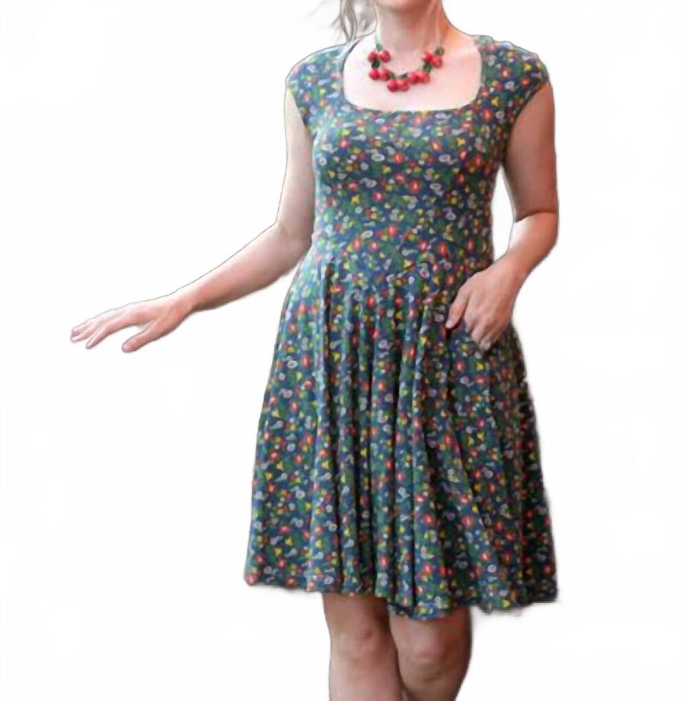 NEW EFFIE'S HEART women's marissa delira dress in green